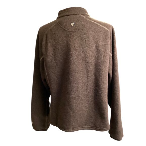 Kuhl Alpaca Fleece Full Zip Jacket in brown - Picture 3 of 9
